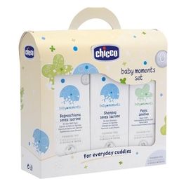 3206 Set astuccio Baby Moments Shampoo Bagnoschiuma e acqua di colonia