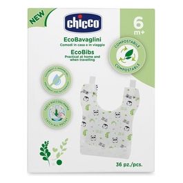 Chicco Bavaglini Monouso Compostabile 36 Pezzi