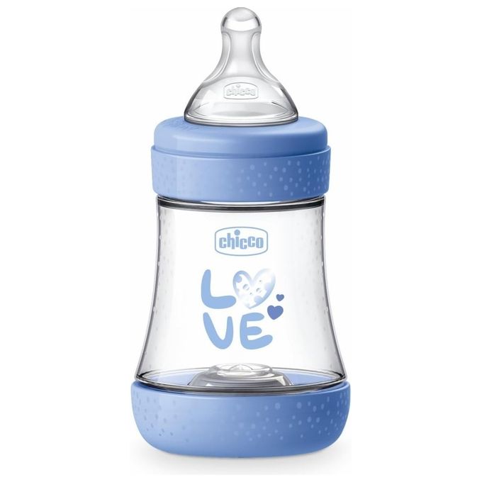 Image of Chicco Biberon Flusso Lento 0 Perfect 5 Azzurro