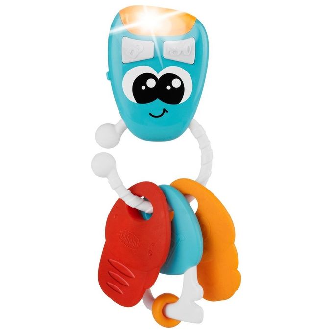 Image of Chicco Chiavi Elettroniche Parlanti Bilingue con 3 Pendenti