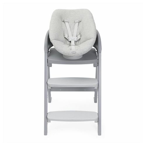 07087078470000 Crescendo Recliner Dondolo per Bambini 2 Posizioni Reclinabili Seduta in Cotone Organico Colore Grigio
