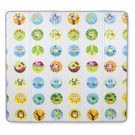 Maxi Tappeto da Gioco Bambini 2in1 Animali e Paesaggio