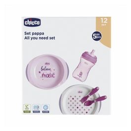 Chicco Set Pappa 12 Mesi Rosa