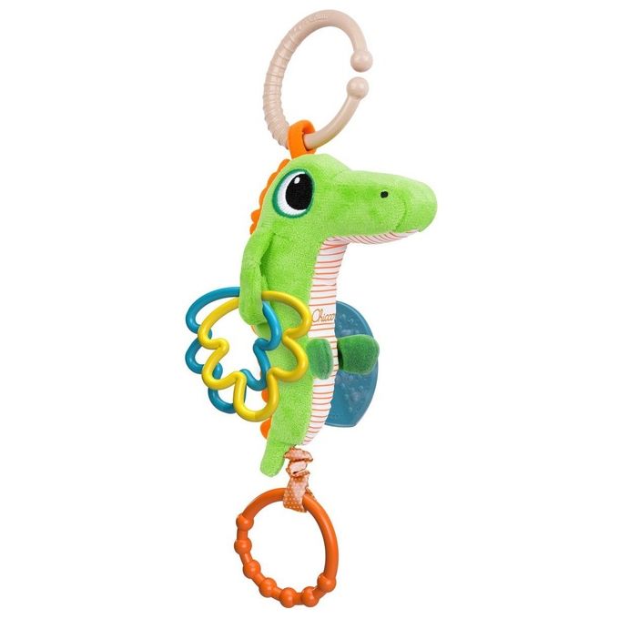 Image of Chicco Sonaglio Baby Sense e Focus Coccodrillo Vibrante