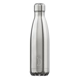Chilly's Borraccia Ermetica 500ml Acciaio Inox ed Riutilizzabile Stainless Steel