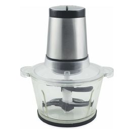 Chopper 300W Acciaio Con Ciotola Vetro 1 Lt