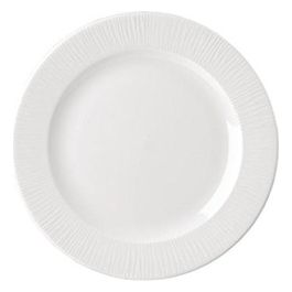 Piatto Frutta Bamboo 17cm Bianco