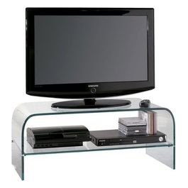 Glass 110 Porta Tv Trasparente
