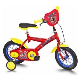 Cicli Roveco Bici Bambino 12 Spider Rosso Fauber acciaio Freni Sport 801