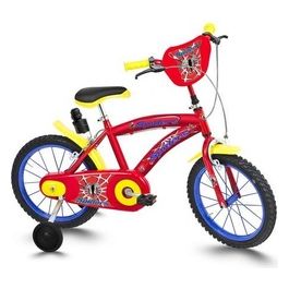 Cicli Roveco Bici da Bambino 16" Sprint con Borraccia Grigio/Rosso