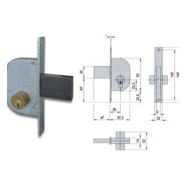 42120-30-0 Serr Cancello Cil Fisso