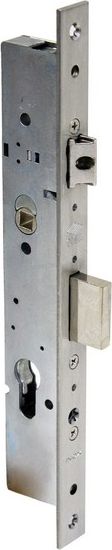 Cisa 49225250 Serratura Per Montanti Laterale Scrocco Catenaccio E 25 Foro Sagomato Ambidestra 2 Mandate
