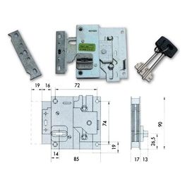 57411-30 Acc Serr Cassaforte