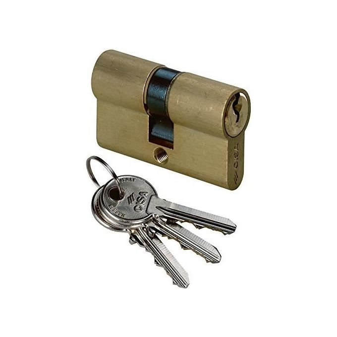 Cisa Cilindro in Ottone Sagomato Cifratura 0422 70-22x38mm