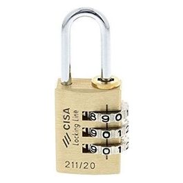 Ll Lucchetto Ottone Mm 20 Combinazione