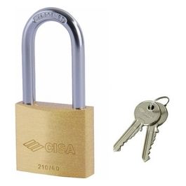Lucchetto Ottone Mm 40 Arco Lungo