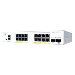Catalyst 1000 16-Port Gigabit PoE+ PoE Budget 240W 2 x 1 G SFP Uplinks LAN Base