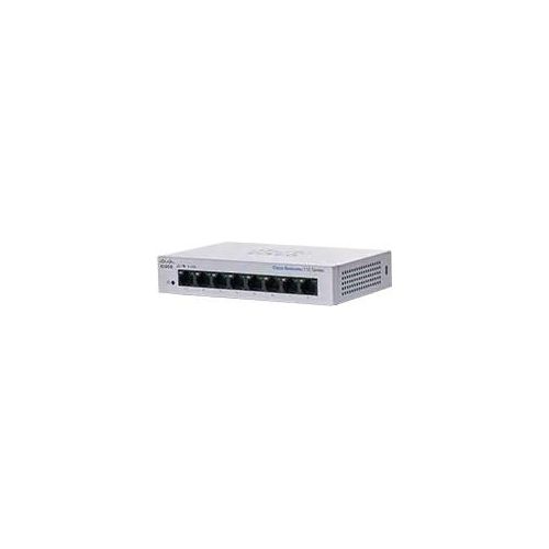 Cisco CBS110 Switch di Rete Non Gestito 8 Porte L2 Gigabit Ethernet 10/100/1000 Grigio
