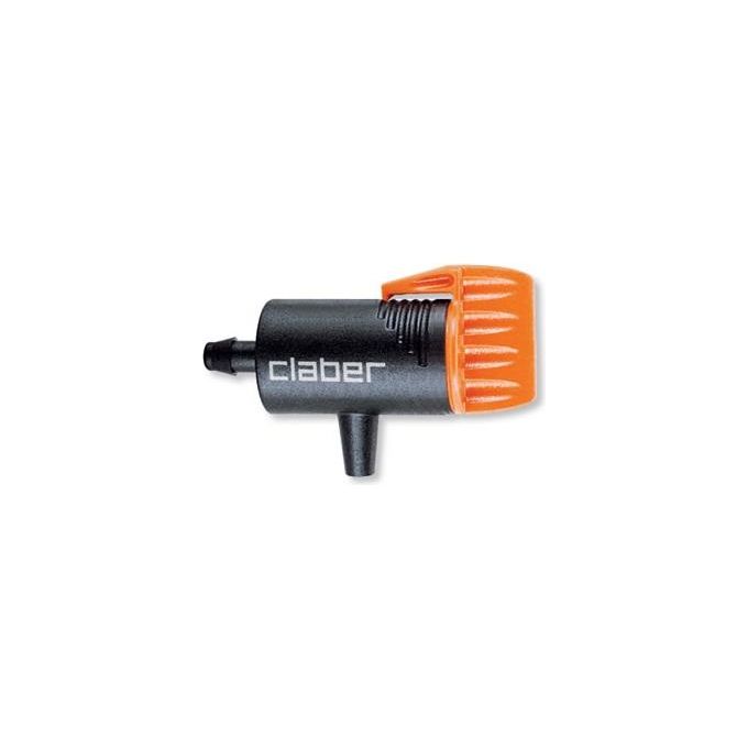 Claber Conf. 10 Gocciolatori Regolabili Rainjet  0-6 lt-h