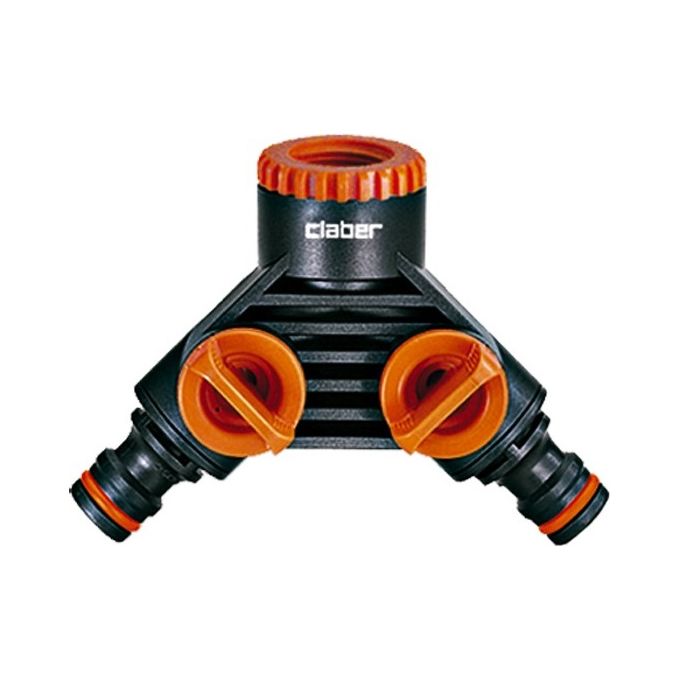 Claber Presa Rubinetto 2 Vie 8599