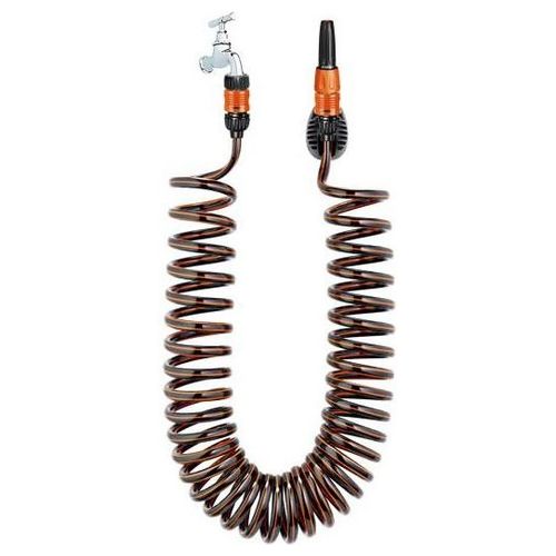 Claber set Spiral kit Basic con tubo mt 10 Lancia Irrigazione e Attacchi