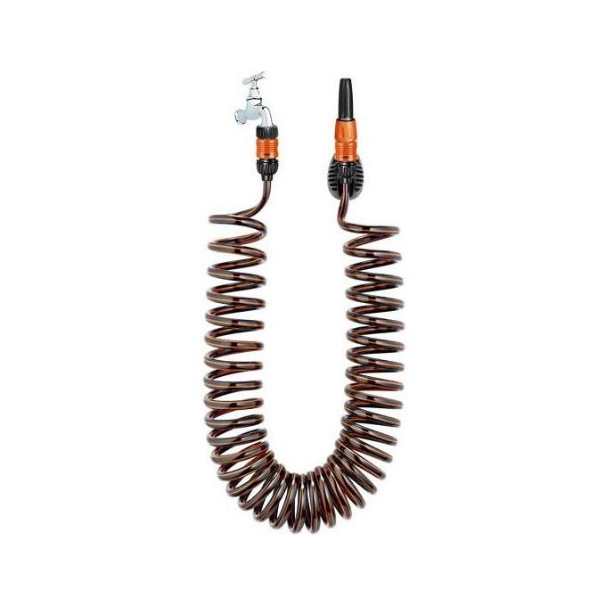 Claber set Spiral kit Basic con tubo mt 10 Lancia Irrigazione e Attacchi