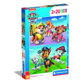 Clementoni 2 Puzzle da 20 Pezzi Paw Patrol