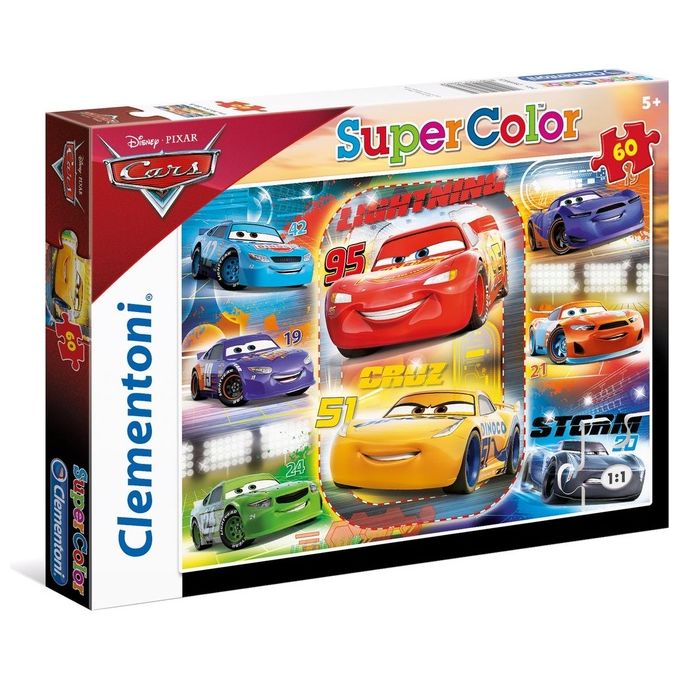 Clementoni 26973 Puzzle 60 Pezzi Cars 3