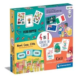 Clementoni  4 in 1 Giochi di Carte