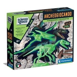 Archeogiocando Pteranod e Velociraptor