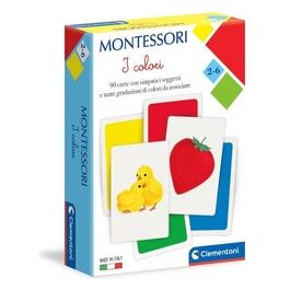 Clementoni Carte Colori Montessori 2 Anni