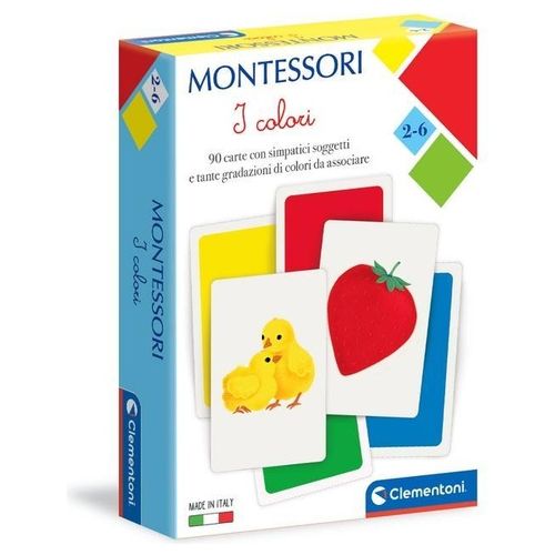 Clementoni Carte Colori Montessori 2 Anni