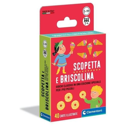 Clementoni Carte Scopetta e Briscolina