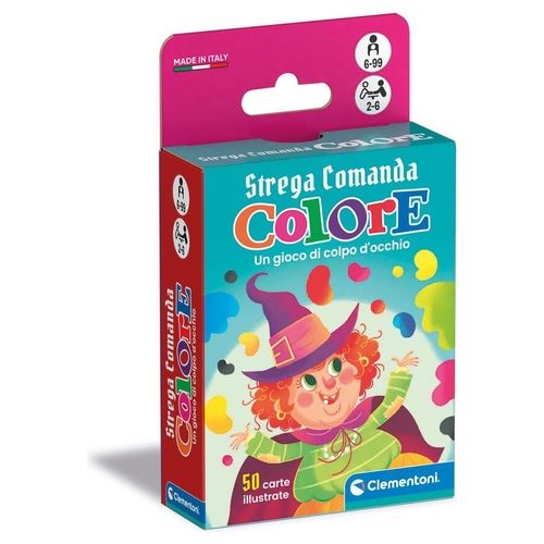 Clementoni Carte Strega Comanda Colore Pocket