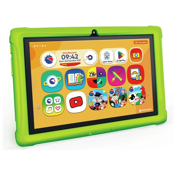 Clementoni Clempad 10'' Tablet per Bambini 3-6 Anni