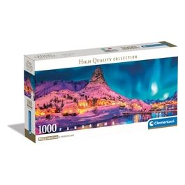 Collection Puzzle 1000 Pezzi Panorama Colourful Night Over Lofoten Islands