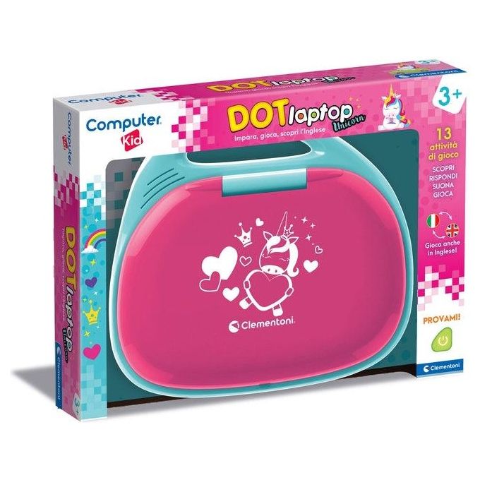 Image of Clementoni Computer Kid DOT Unicorn Primo Laptop 3