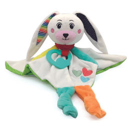 Clementoni Copertina Sicurezza Neonato Sweet Bunny Comforter Plush