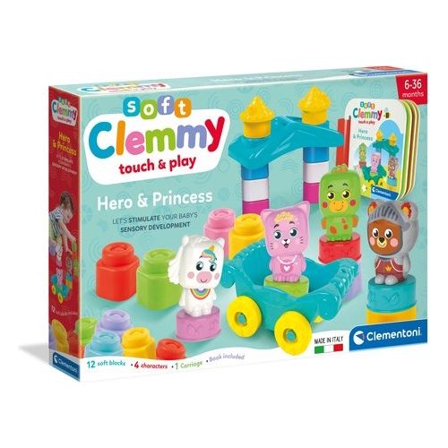 Clementoni Costruzioni Clemmy Baby Hero e Princess Set