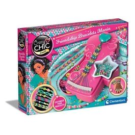 Gioco Creativo Crazy Chic Bracelets Mania - Kit Braccialetti dell'Amicizia per Bambina