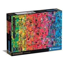 D-Toys Puzzle da 1000 Pezzi Color Boom Collection Spirale