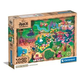 Disney Maps Alice Puzzle 1000 Pezzi