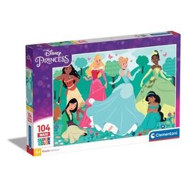 Disney Princess Supercolor Princess 104 Pezzi