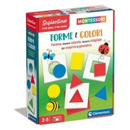 Clementoni Educativo Montessori Forme e Colori