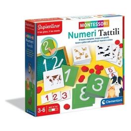 Clementoni Educativo Montessori Numeri Tattili