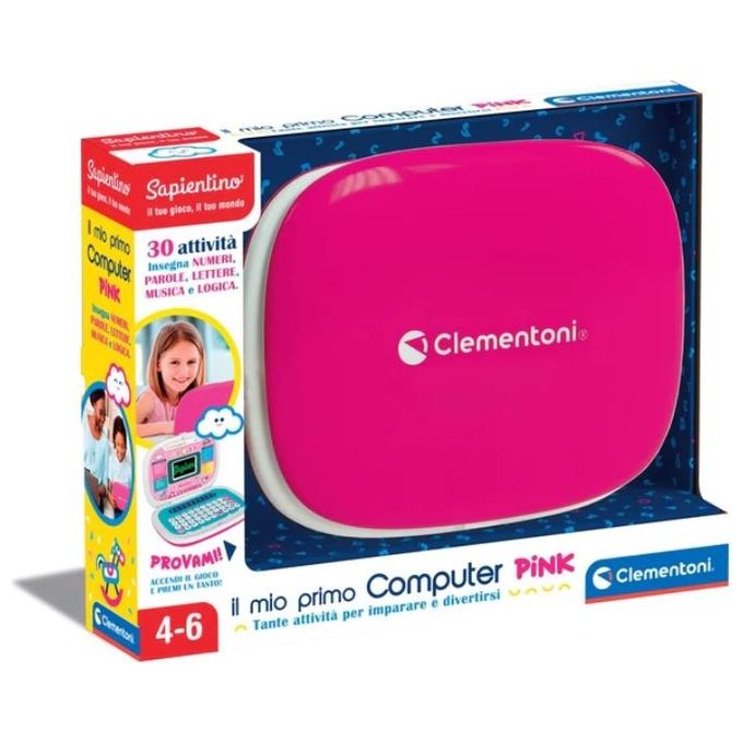 Image of Clementoni Gioco Educativo Sapientino Primo Computer Rosa