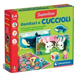 Gioco Educativo Sapientino Baby Montessori Genitori e Cuccioli