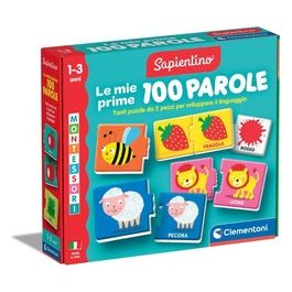 Gioco Educativo Sapientino Baby Montessori Le Mie Prime 100 Parole