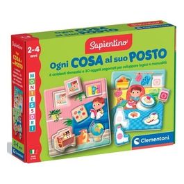 Gioco Educativo Sapientino Baby Montessori Ogni Cosa al Suo Posto