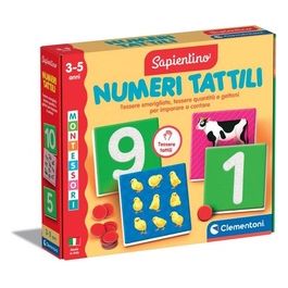 Gioco Educativo Sapientino Baby Montessori Numeri Tattili